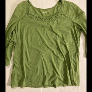 Basic Editions lime green 1x shirt